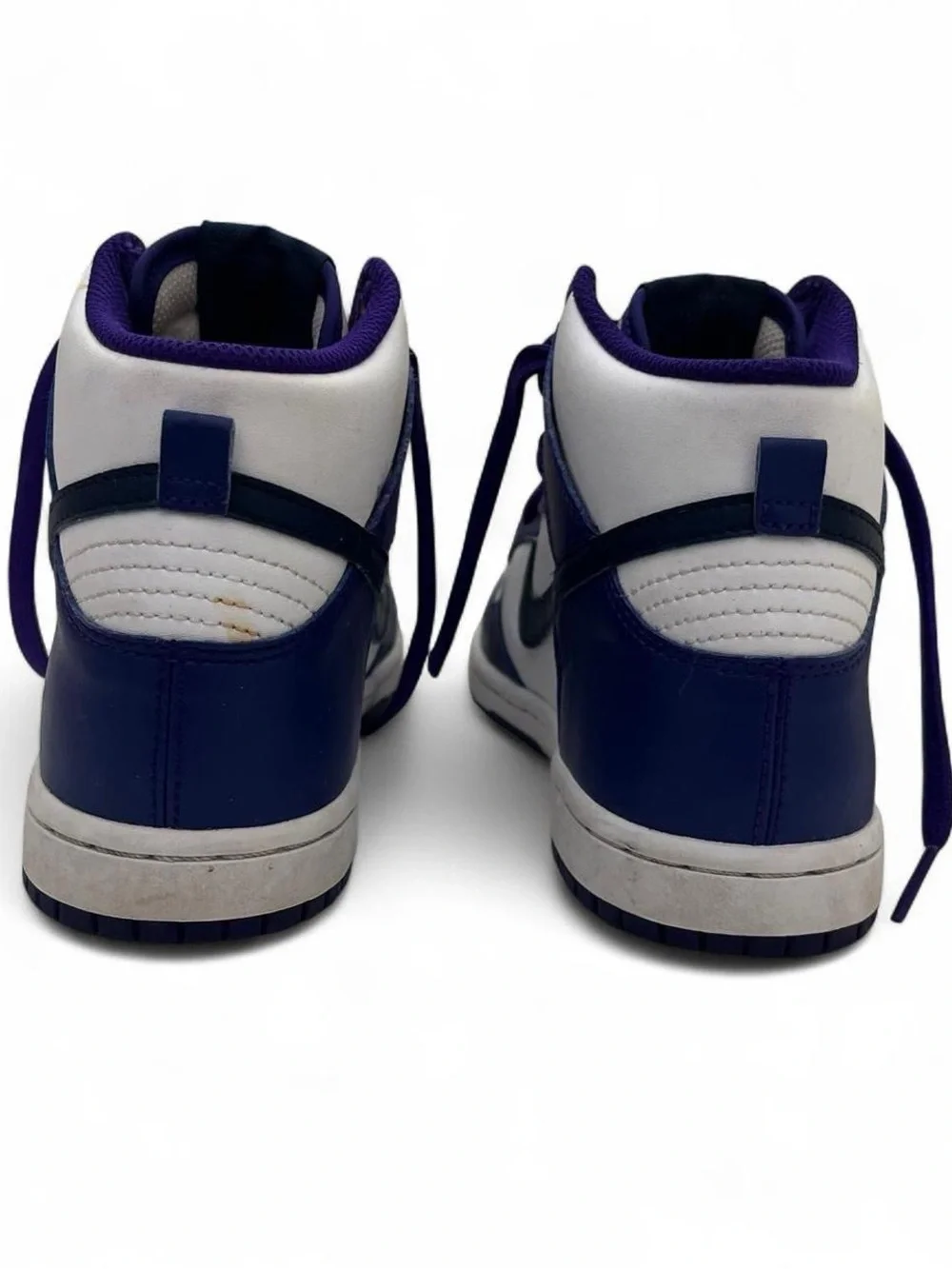 3Y Nike Dunk High Top Electro Purple Athletic Basketball Sneakers Womens’s 3.5